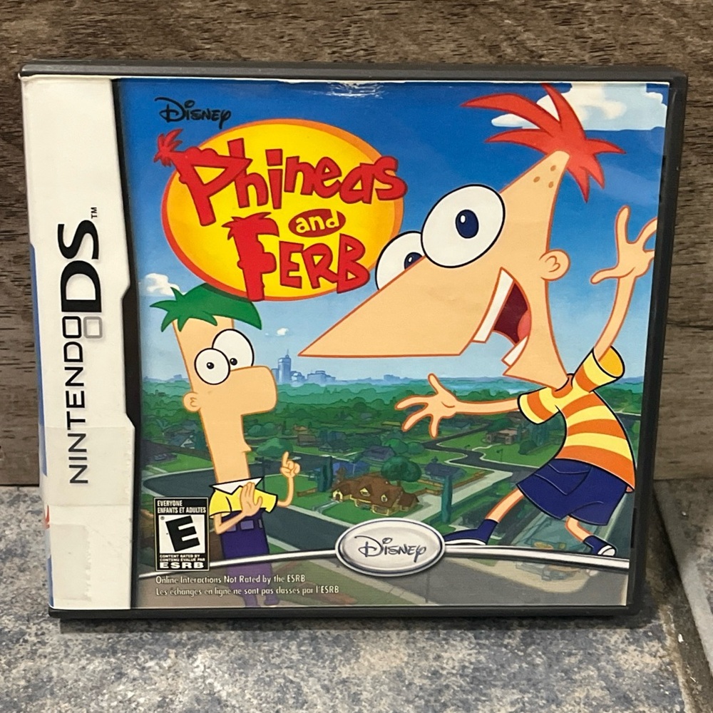 5 for $60 phineas and ferb for the Nintendo DS